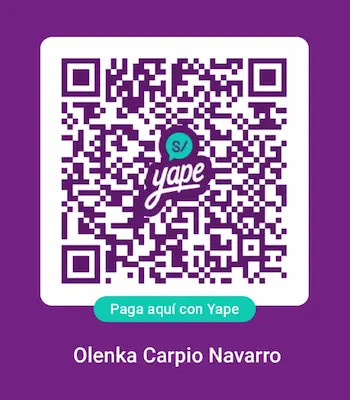 YAPE QR Conferencia Rotary 2026